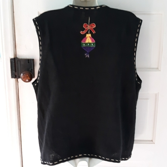 Bobbie Brooks large 12/14 ugly Christmas sweater - Picture 2 of 3